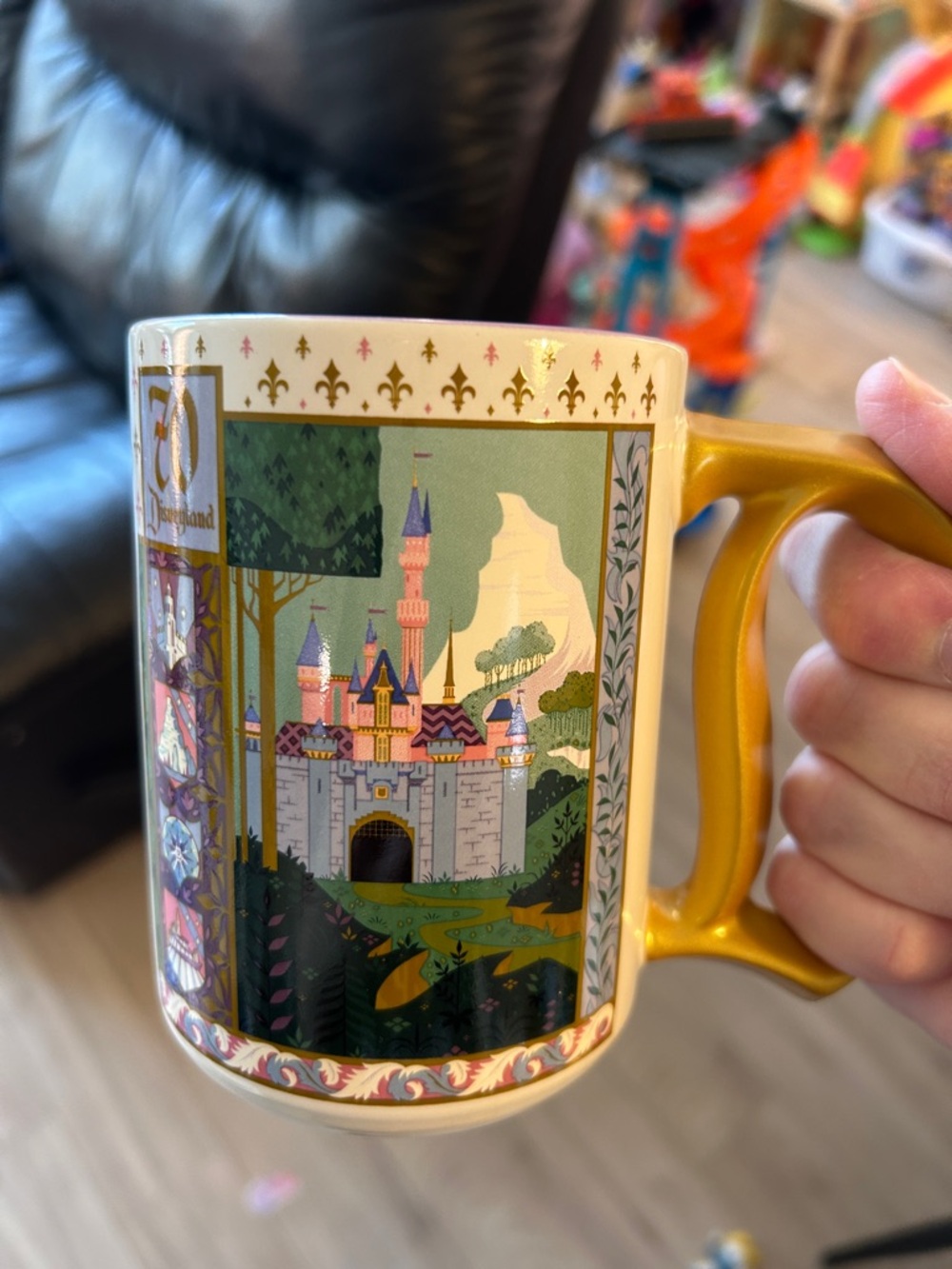 Disney Disneyland 70th anniversary mug, her universe NEW
